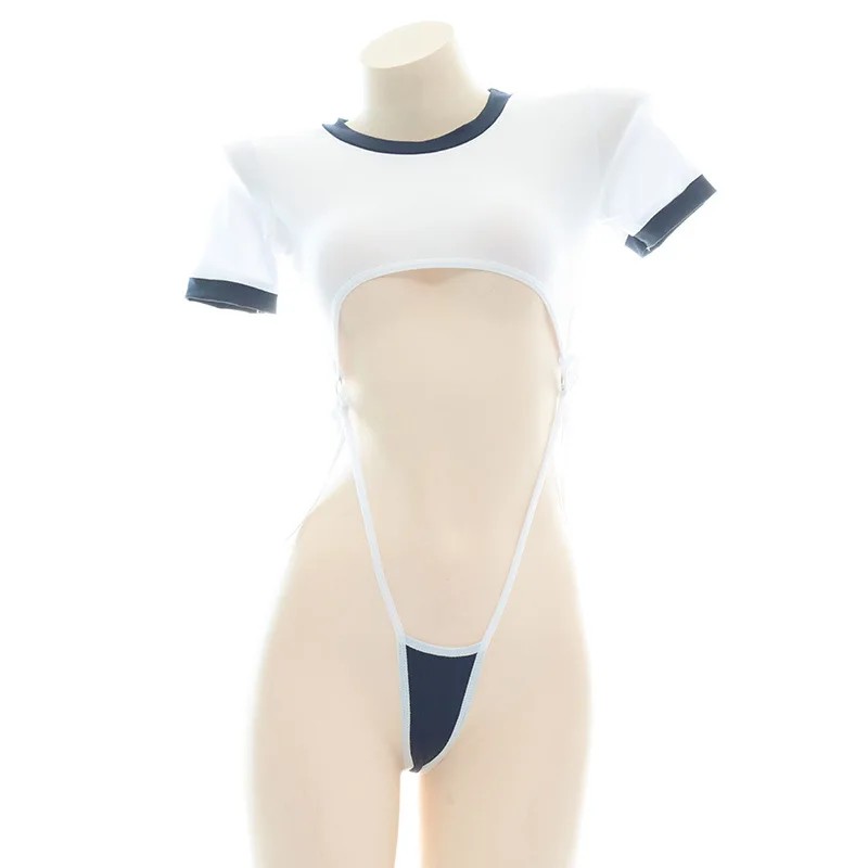 Anime Cosplay Of - Cute bodysuit sexy lingerie hollow out