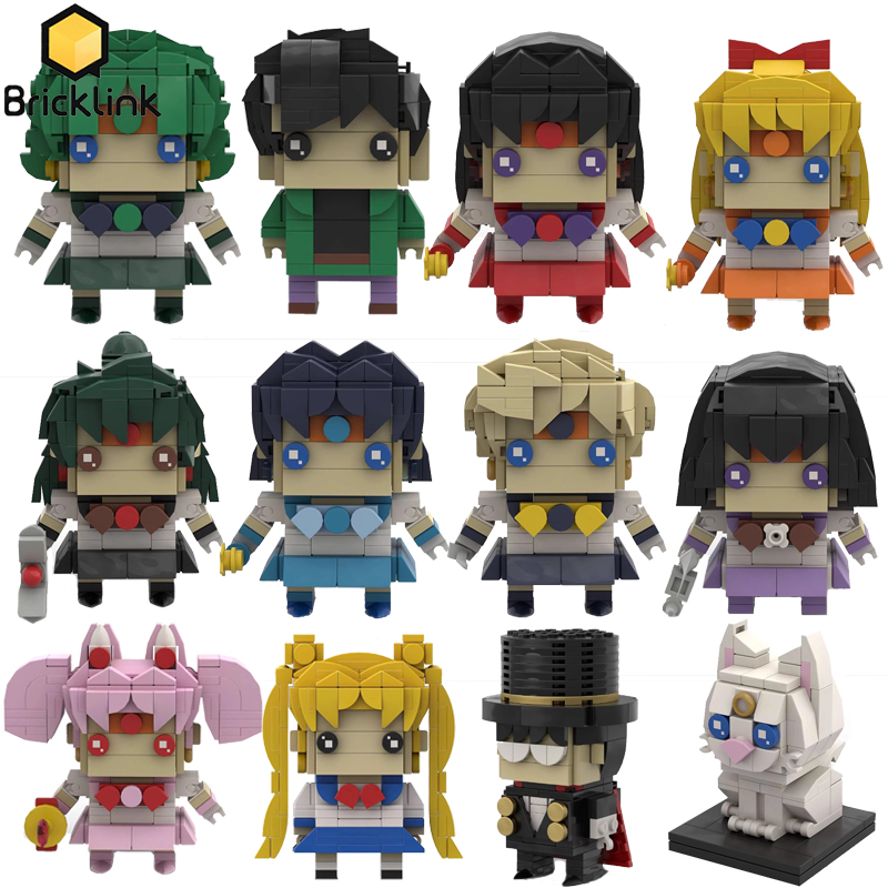Anime Cosplay Idea - Bricklink Friends Pretty Soldier Moon Guardian