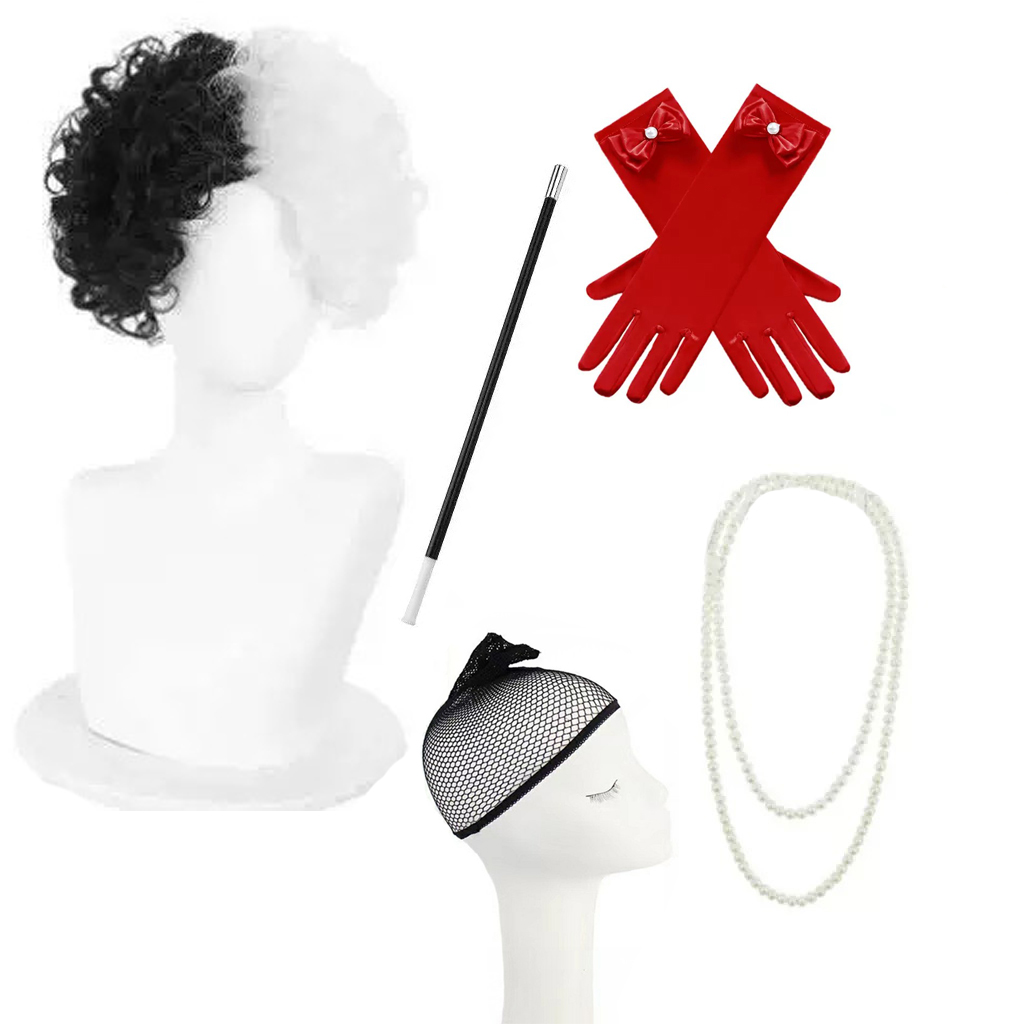Anime Cosplay Girl With Black Hair - Girl Anime Cruella De Vil Kuila