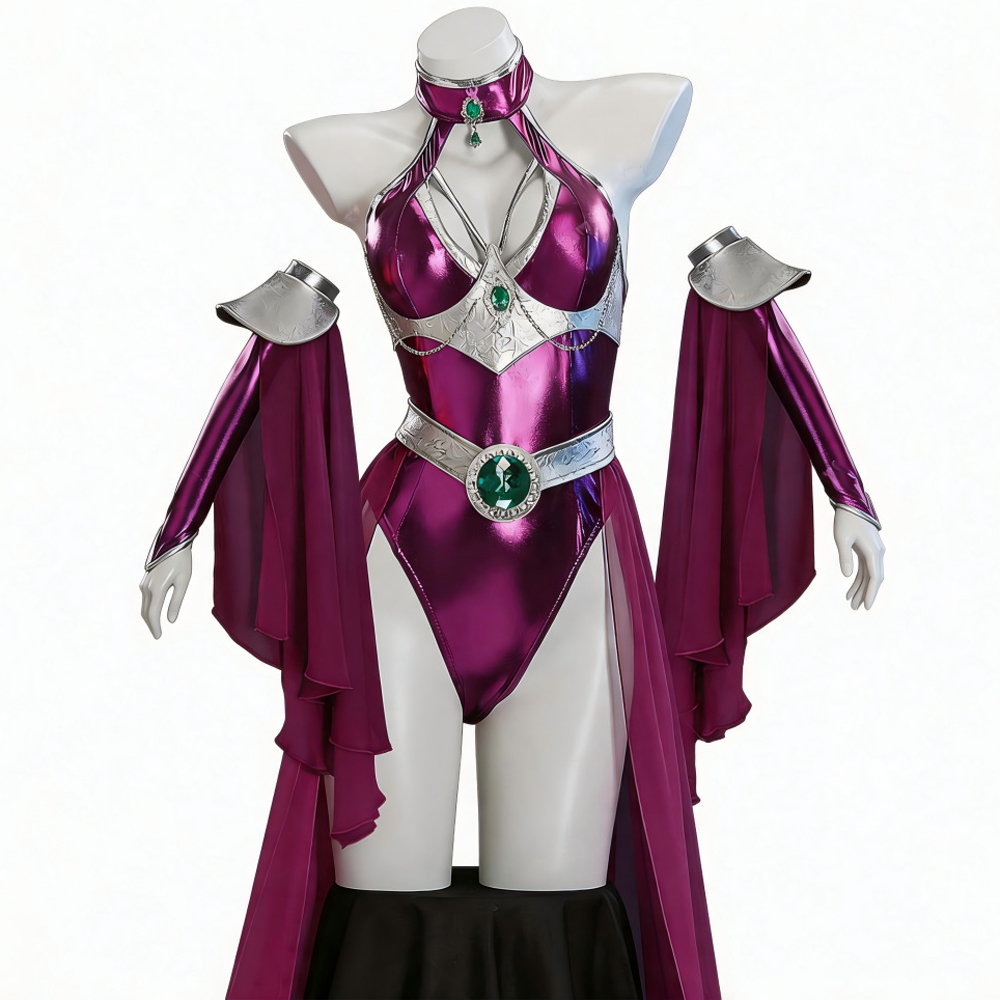 Anime Cosplay Bodysuit - AniLV Game Interstellar Mars Purple Tight