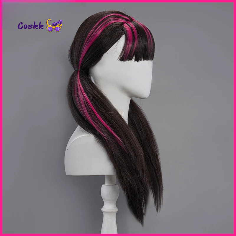 Draculauraa Cosplay Wig  Long  - đánh giá và giá Cosplay Anime Pink Hair