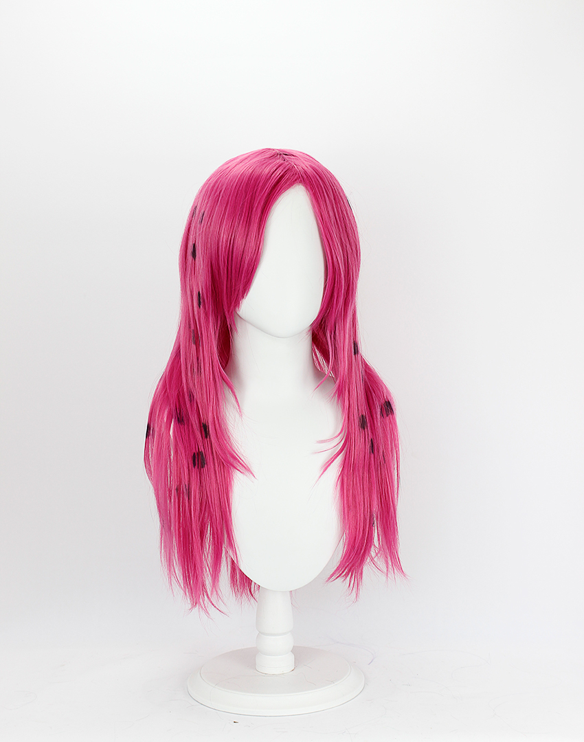 Anime JoJo Diavolo Cosplay Wig - đánh giá và giá Cosplay Anime Pink Hair