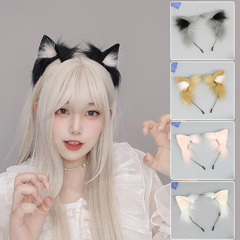 1pcs Cat Ears Halloween Headba - đánh giá và giá Anime Cosplay Girl With Black Hair