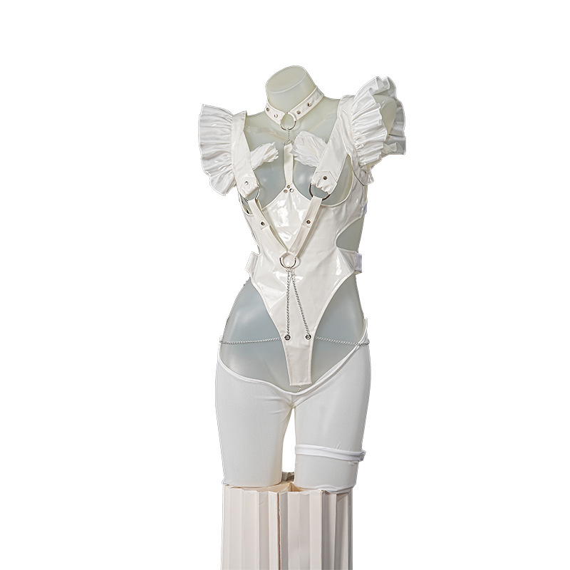 Ears Evil White Rabbit‌ Costum - đánh giá và giá Anime Cosplay Bodysuit