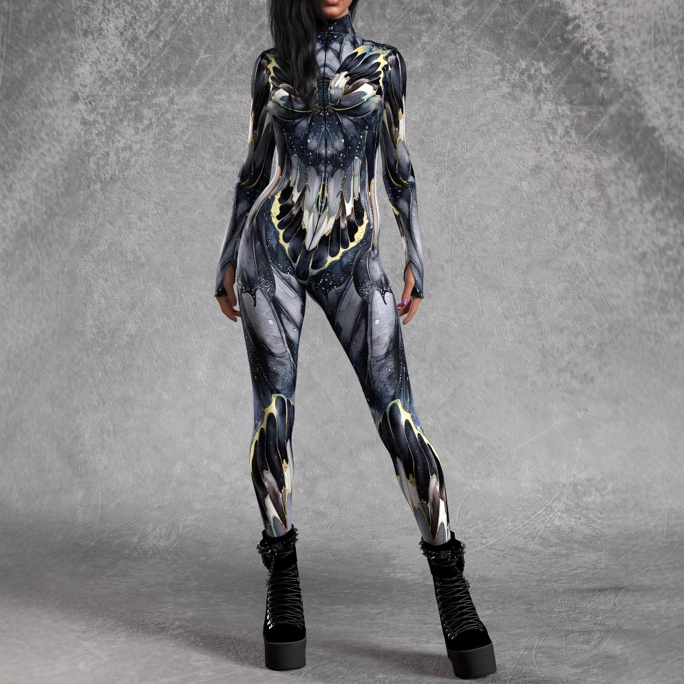 Women 3D Digital Printing Hall - đánh giá và giá Anime Cosplay Bodysuit