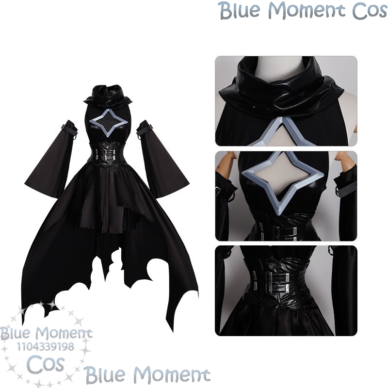 Golden Darkness Game Azur Lane - đánh giá và giá Anime Cosplay Girl With Black Hair
