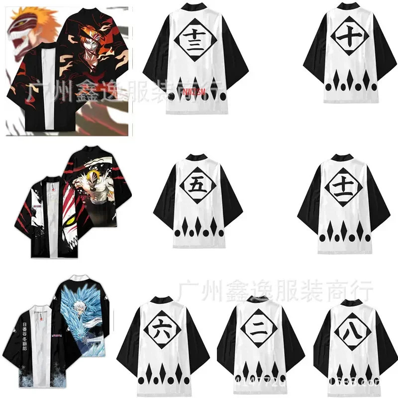 Anime Bleach Gotei 13 Division - đánh giá và giá Bleach Captain Coat