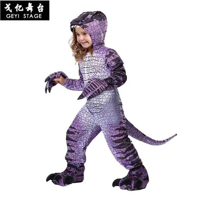 Raptor Halloween new Purple Ra - đánh giá và giá Kids Cosplay Anime