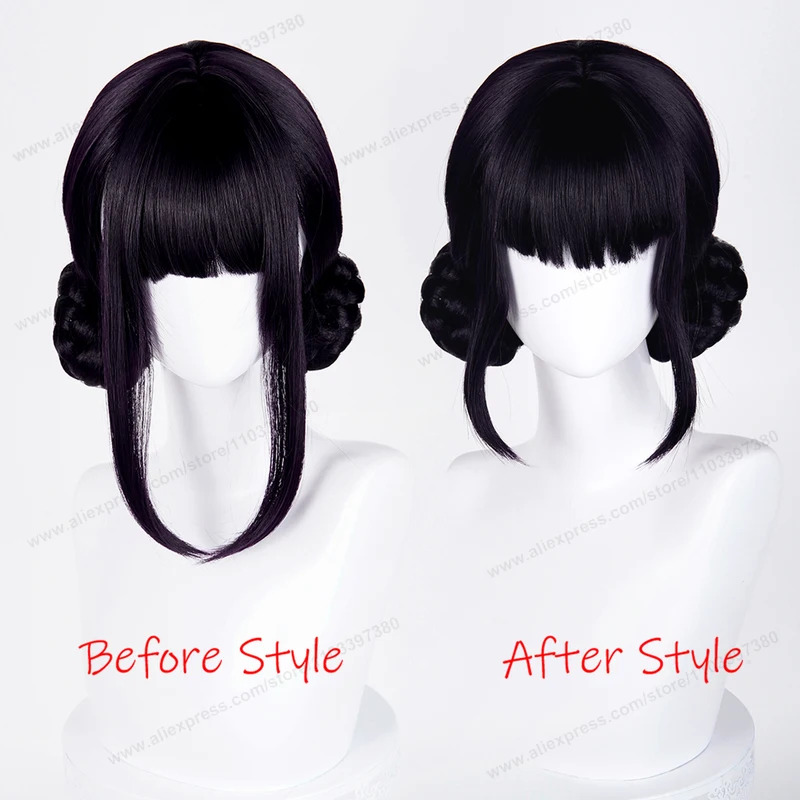 Zoey Cosplay Wig Synthetic Bla - đánh giá và giá Anime Zoey Cosplay