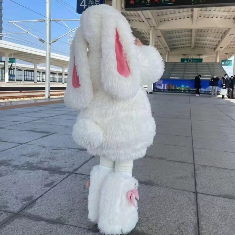 Girls Lovely Cartoon Plush Rab - đánh giá và giá Kids Cosplay Anime