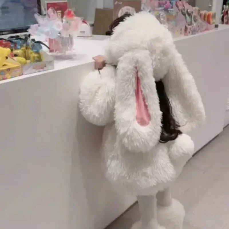 Girls Lovely Cartoon Plush Rab - đánh giá và giá Kids Cosplay Anime