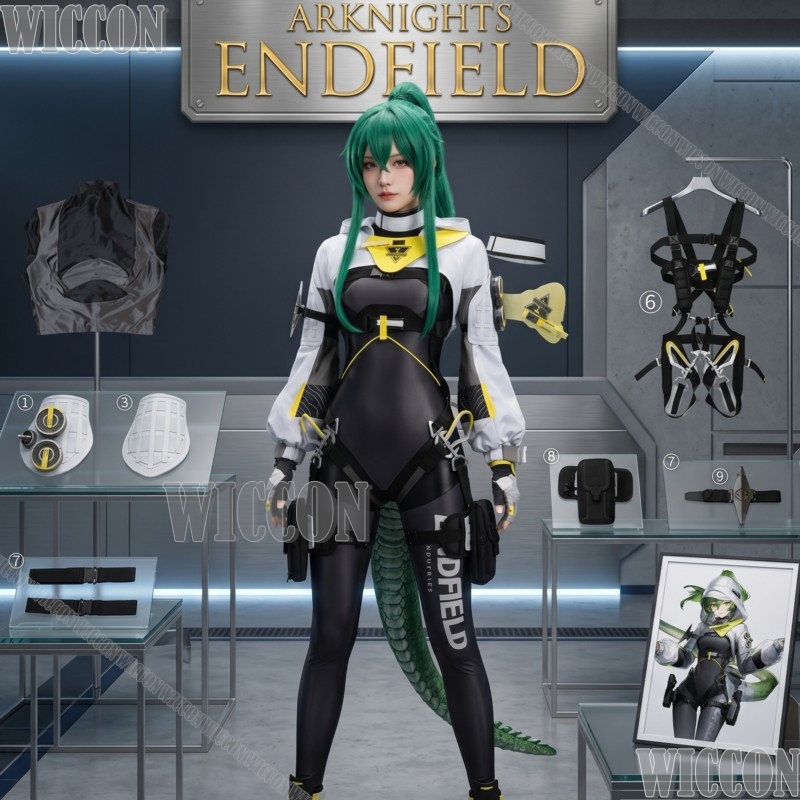 Arknights Endfield fluorite Co - đánh giá và giá Anime Cosplay Bodysuit